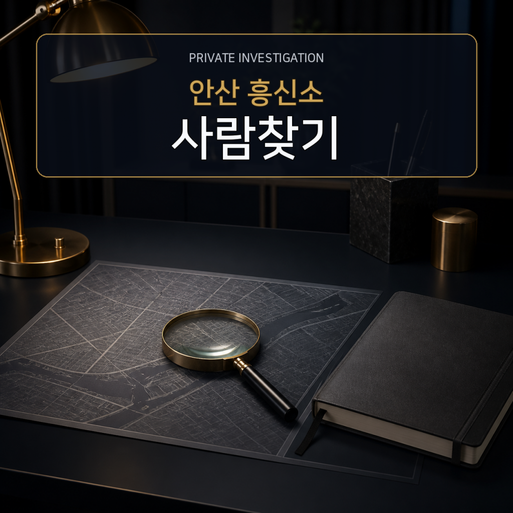 안산 사람찾기·소재파악 전문 흥신소